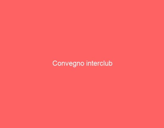 Convegno interclub