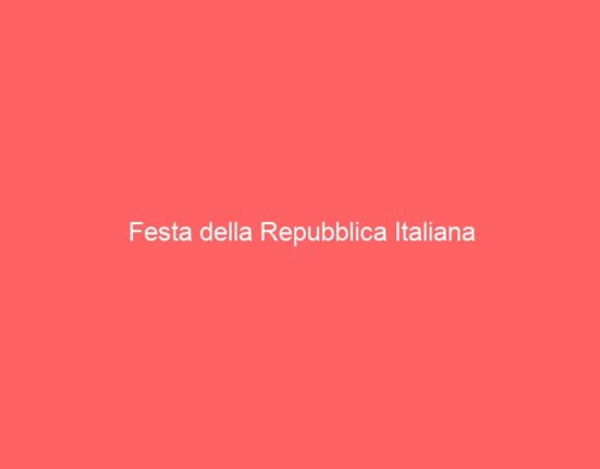 Festa della Repubblica Italiana