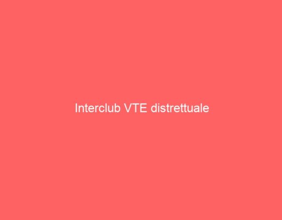 Interclub VTE distrettuale