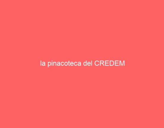 la pinacoteca del CREDEM