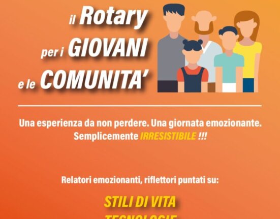 sabato 22 febbraio “Il Rotary per i giovani  e le comunità – Leadership e tecnologie”